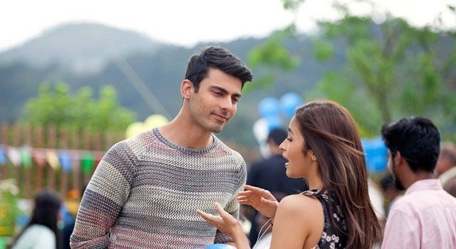 Alia Bhatt and Fawad Khan in Kapoor & Sons (2016)
