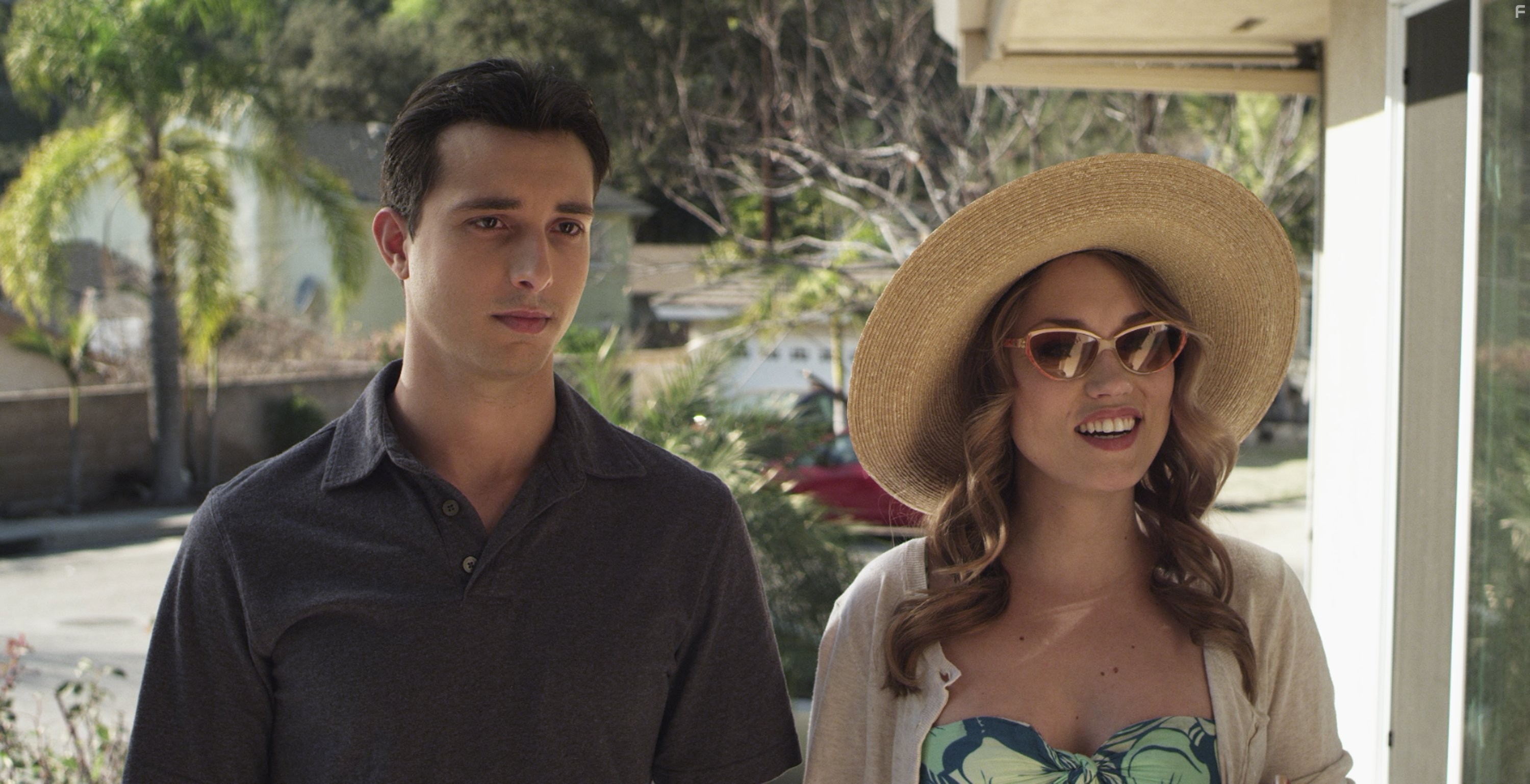 Clare Grant and Eddy Salazar in The Insomniac (2013)