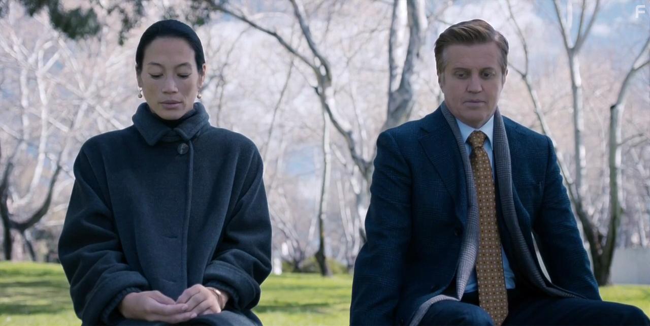 Dan Wyllie and Eugenia Yuan in Secret City (2016)