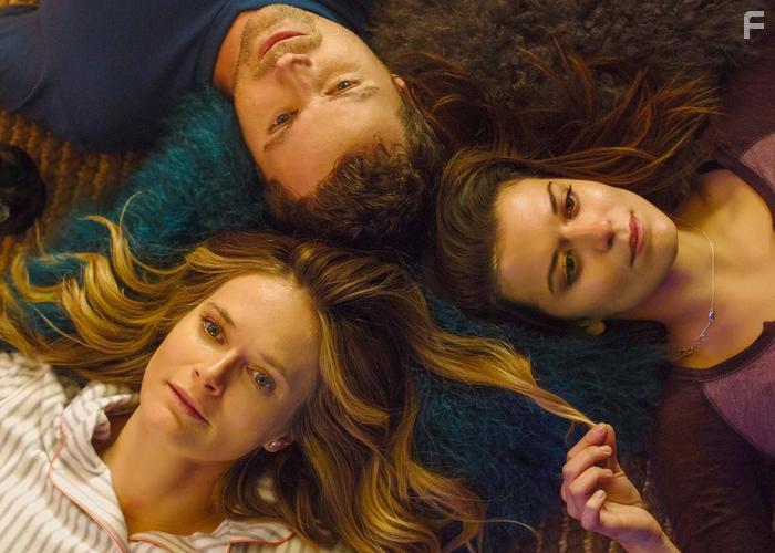 Rachel Blanchard, Priscilla Faia, and Greg Poehler in You Me Her (2016)