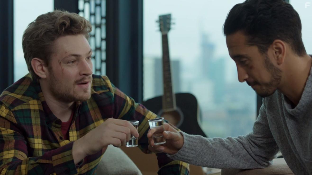 Mark Strepan and Ben Tavassoli in New Blood (2016)