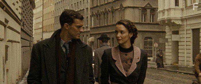 Jamie Dornan and Charlotte Le Bon in Anthropoid (2016)