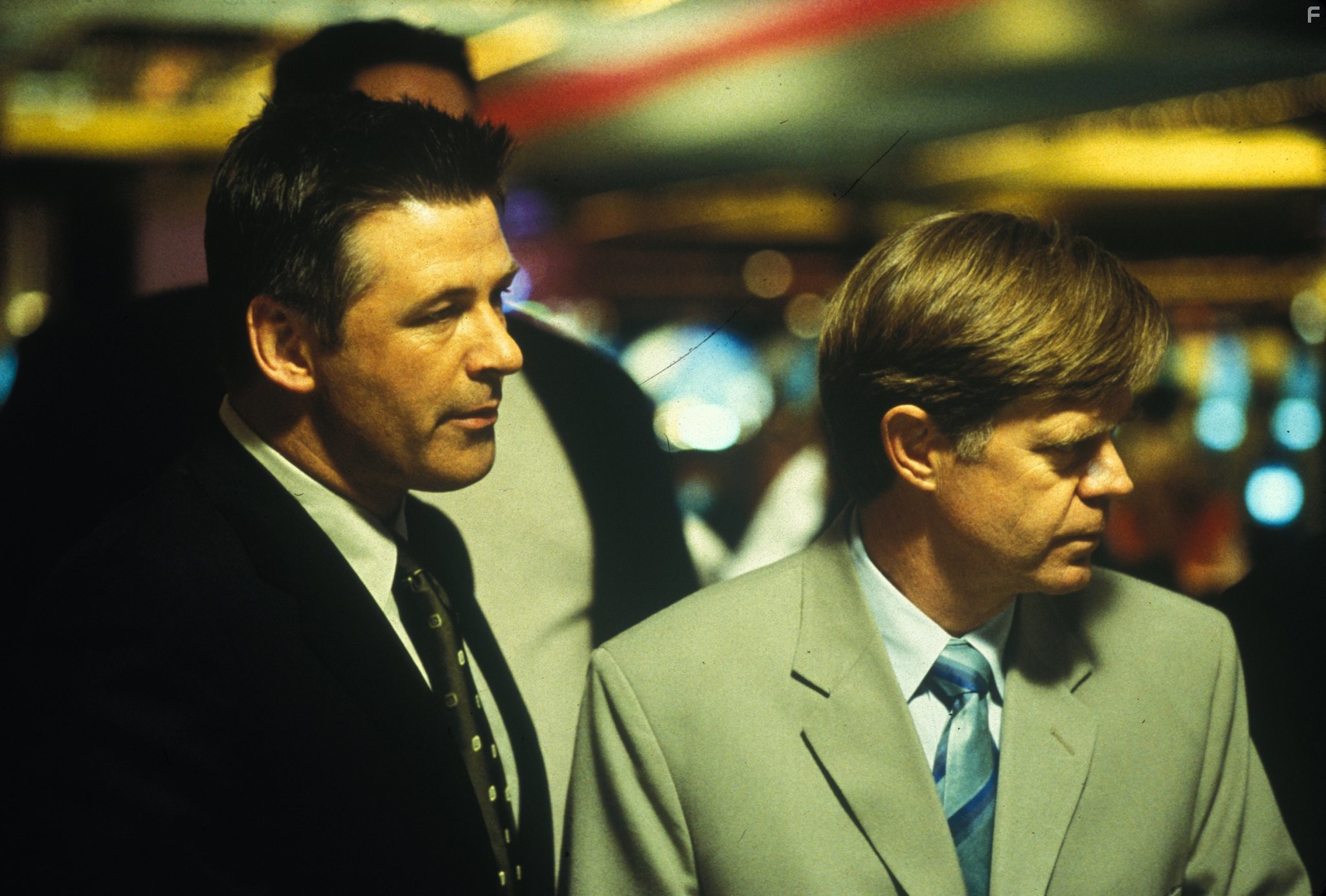 Alec Baldwin and William H. Macy in Тормоз (2003)