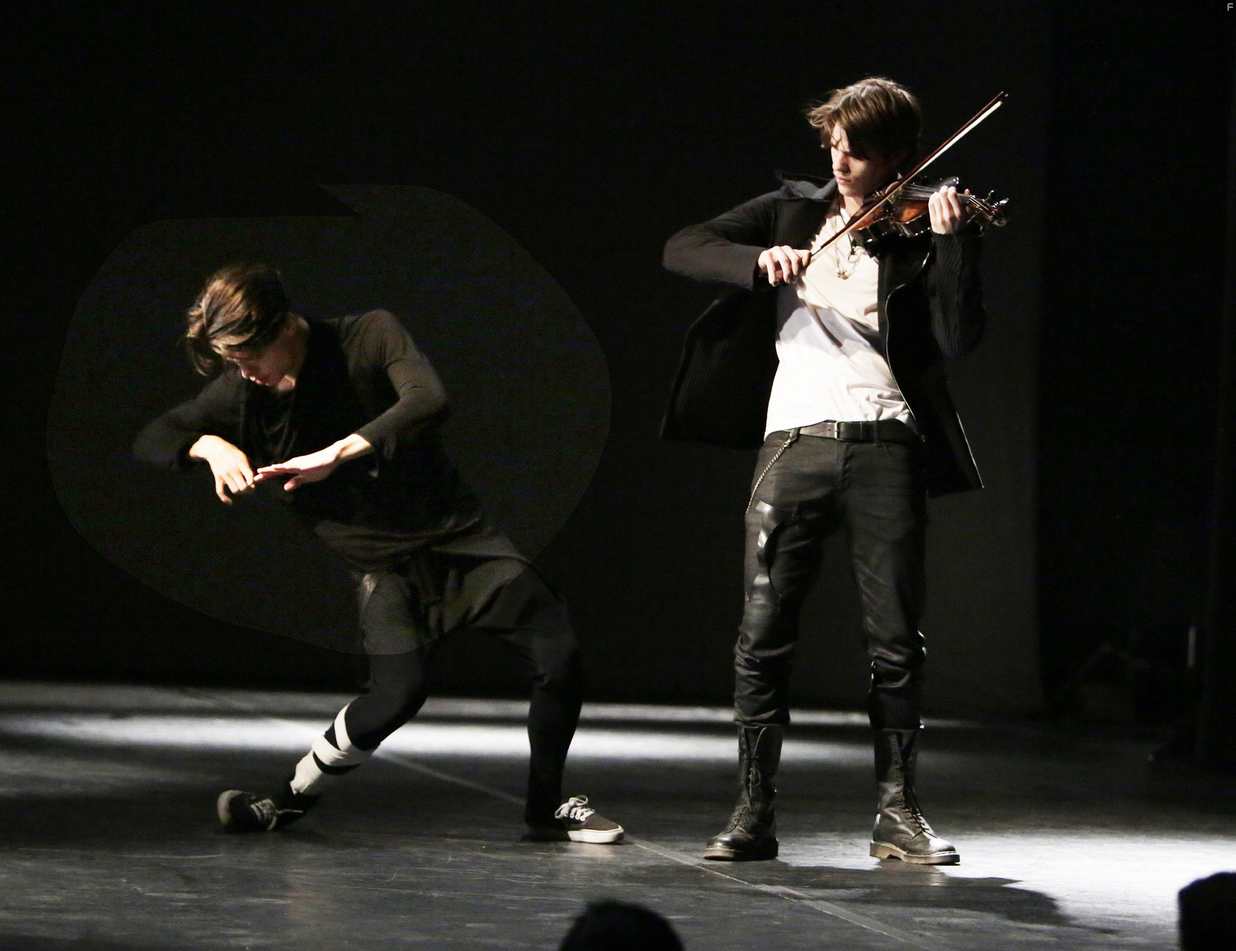 Ian Eastwood and Nicholas Galitzine in High Strung (2016)