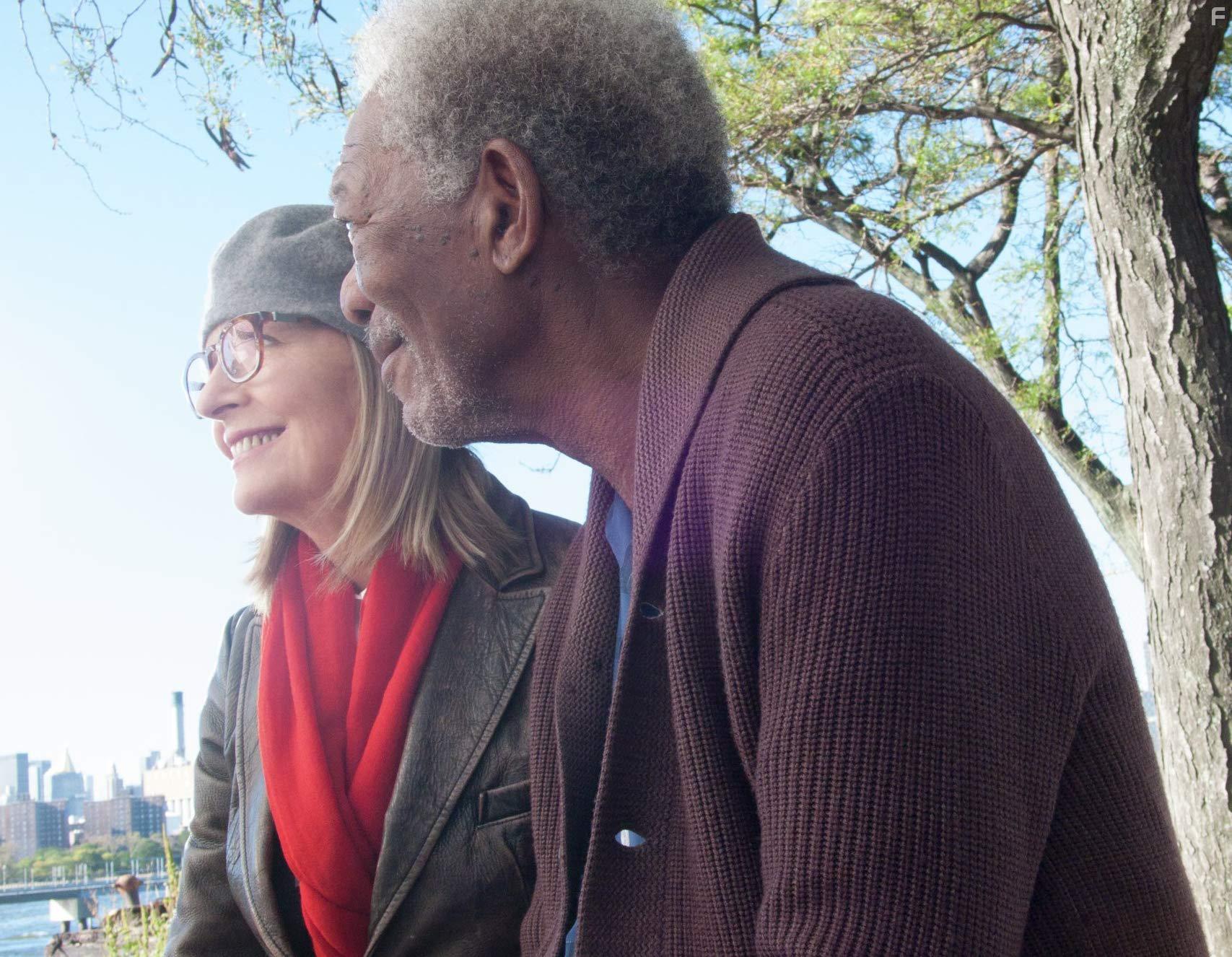 Morgan Freeman and Diane Keaton in 5 Flights Up (2014)