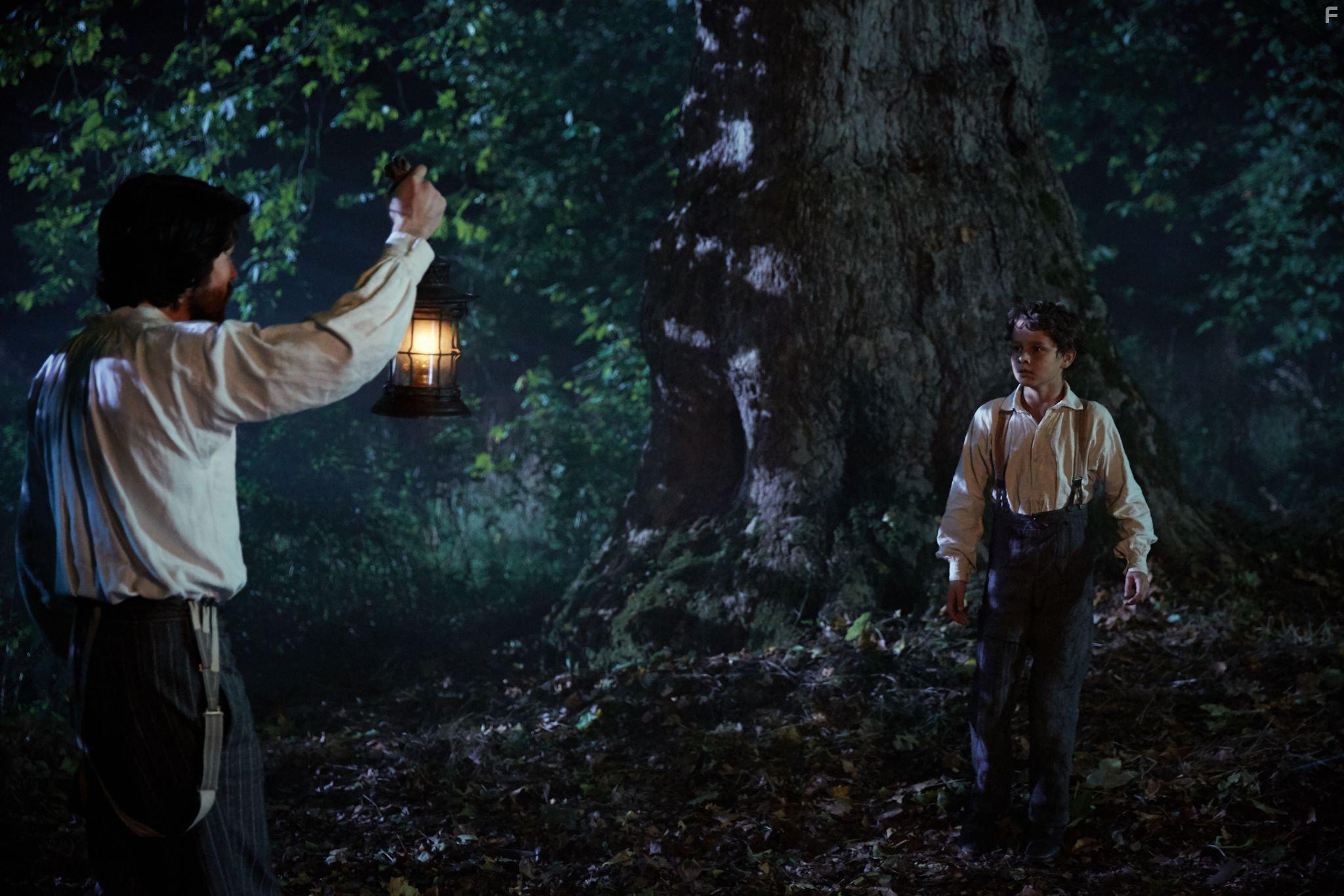 Colin Morgan and Isaac Andrews in The Living and the Dead (2016)