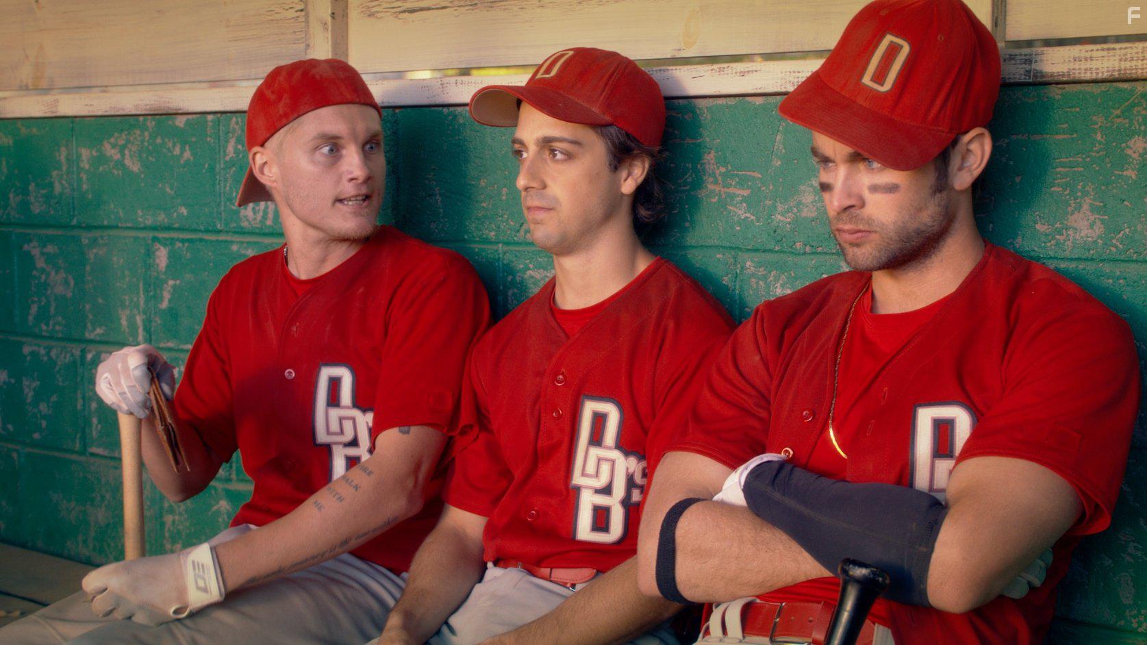 Toby Hemingway, Matt Bush, and Chace Crawford in Undrafted (2016)