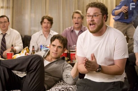 Matt Dillon and Seth Rogen in Он, я и его друзья (2006)