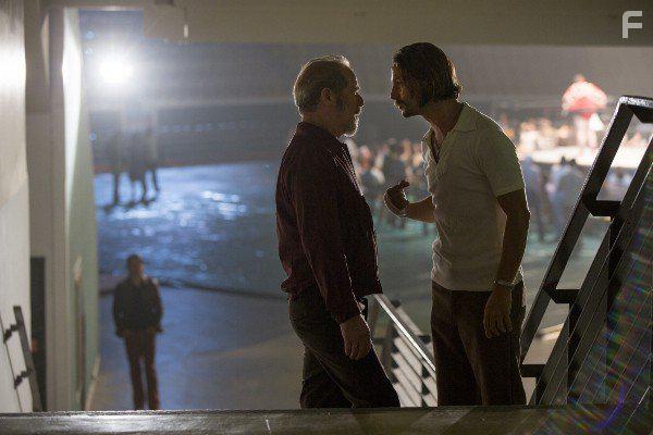 Peter Mullan and Logan Marshall-Green in Quarry (2016)
