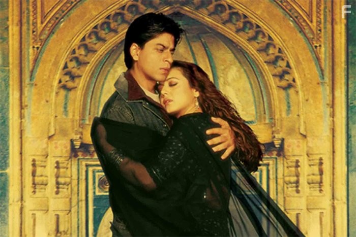 Preity Zinta and Shah Rukh Khan in Bир и Зара: История любви (2004)