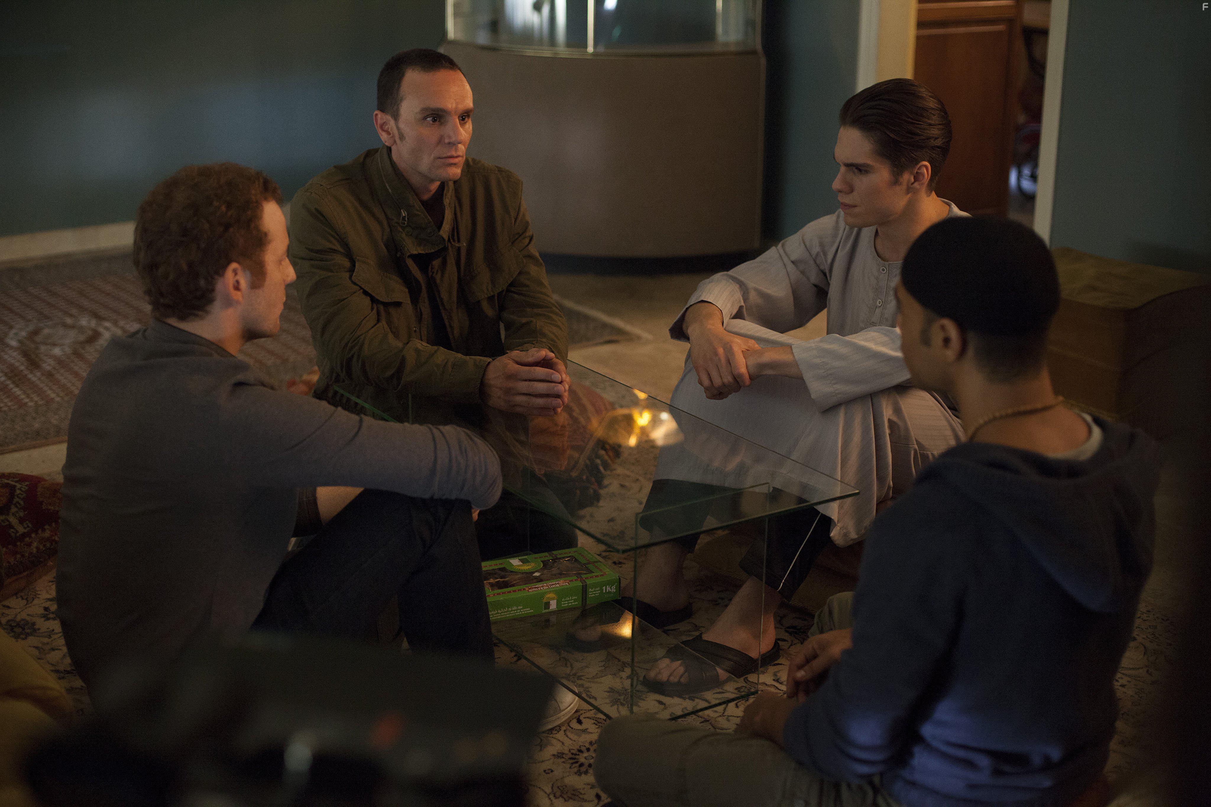 Malik Zidi, Dimitri Storoge, Franois Civil, and Nassim Si Ahmed in Made in France (2015)