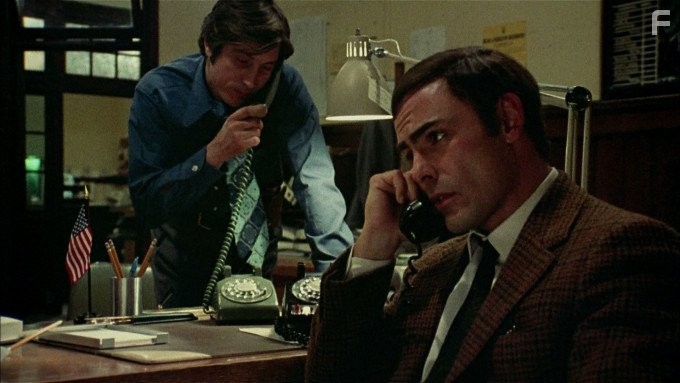 John Rutter and John Saxon in Черное Рождество (1974)