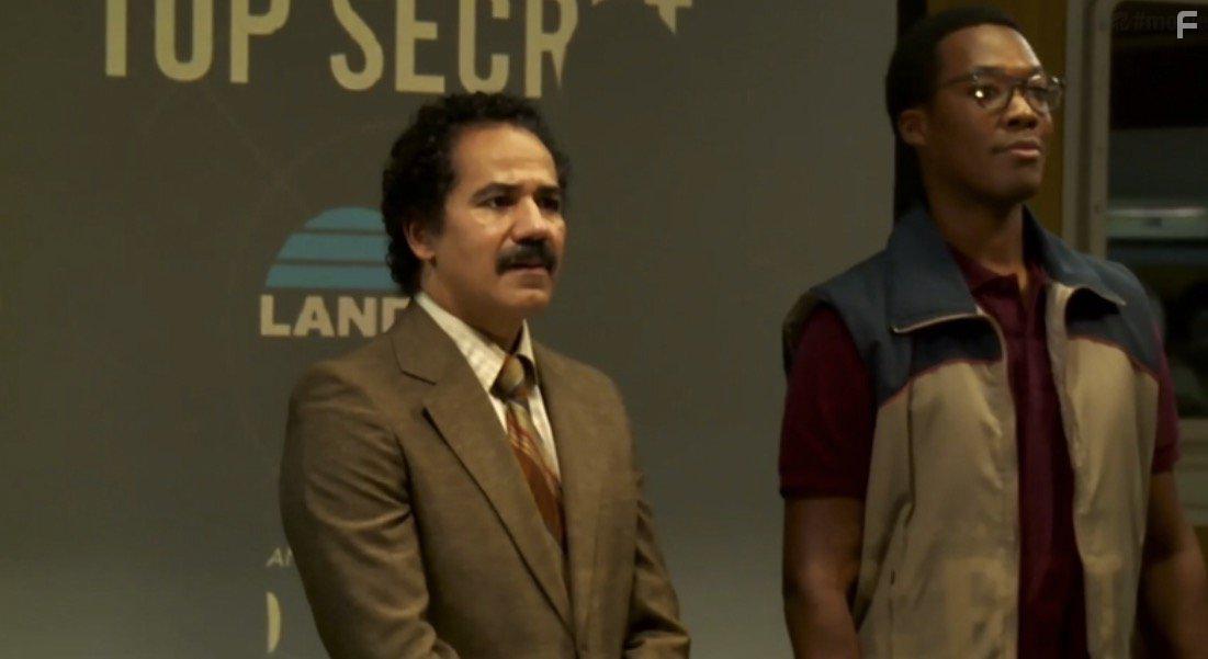 John Ortiz and Corey Hawkins in Kong: Skull Island (2017)