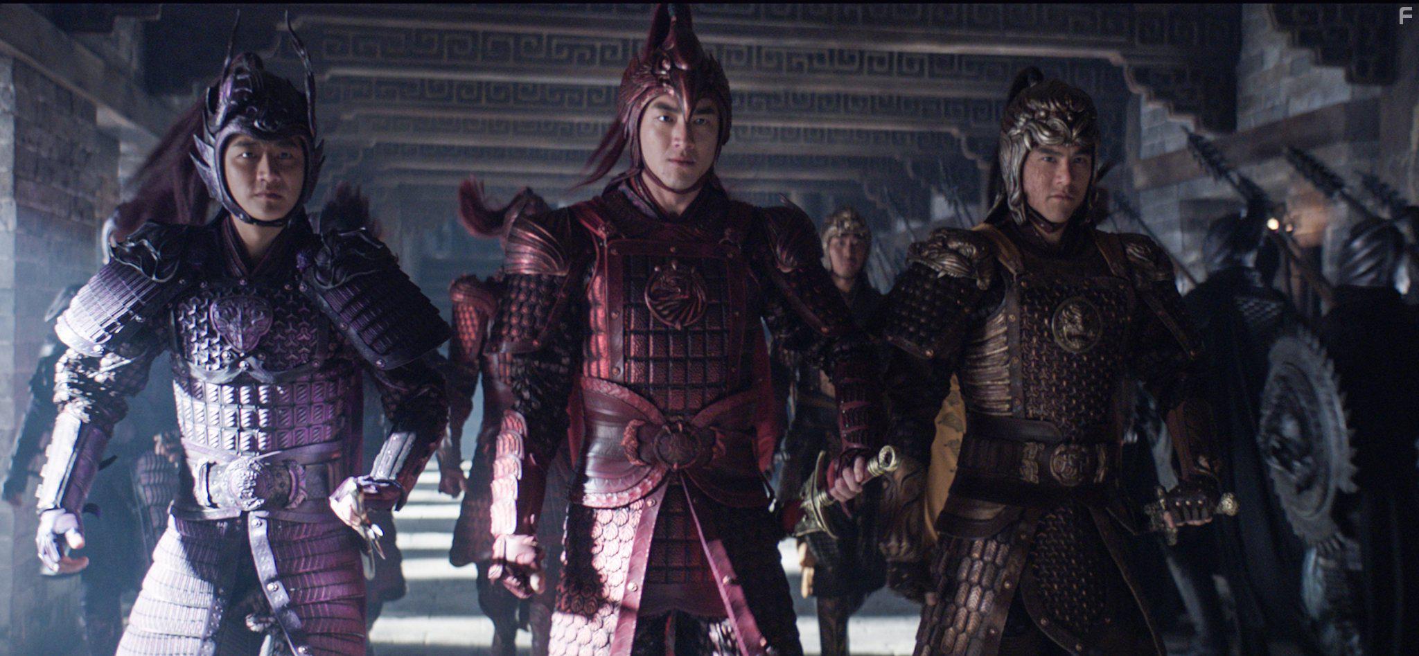 Eddie Peng and Kenny Lin in The Great Wall (2016)