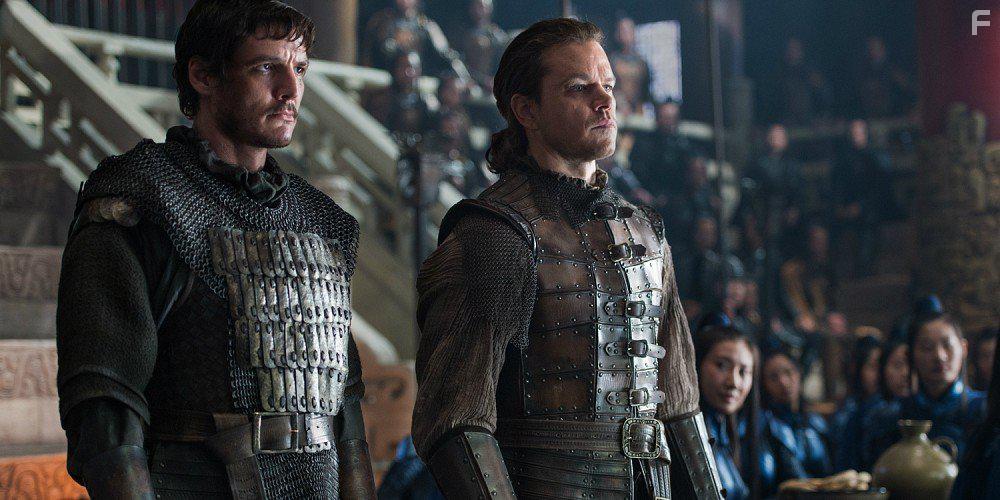 Matt Damon and Pedro Pascal in The Great Wall (2016)