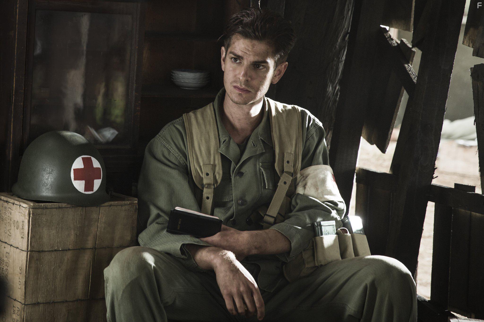 Andrew Garfield in Hacksaw Ridge (2016)