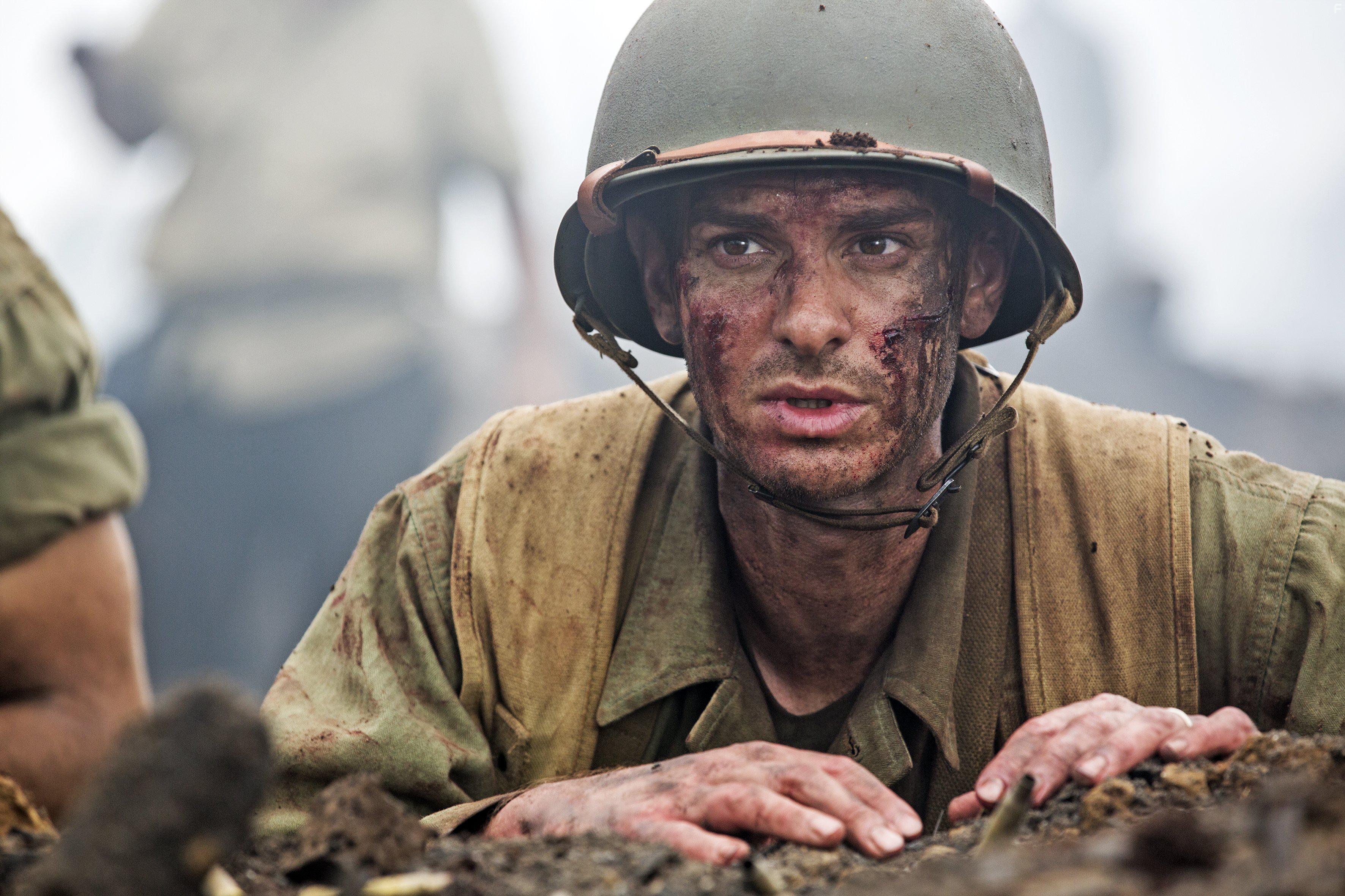 Andrew Garfield in Hacksaw Ridge (2016)