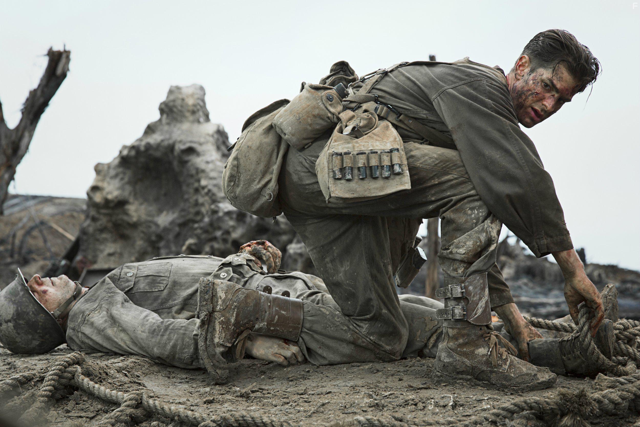 Andrew Garfield in Hacksaw Ridge (2016)