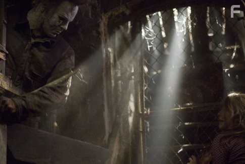 Scout Taylor-Compton and Tyler Mane in Хэллоуин 2007 (2007)