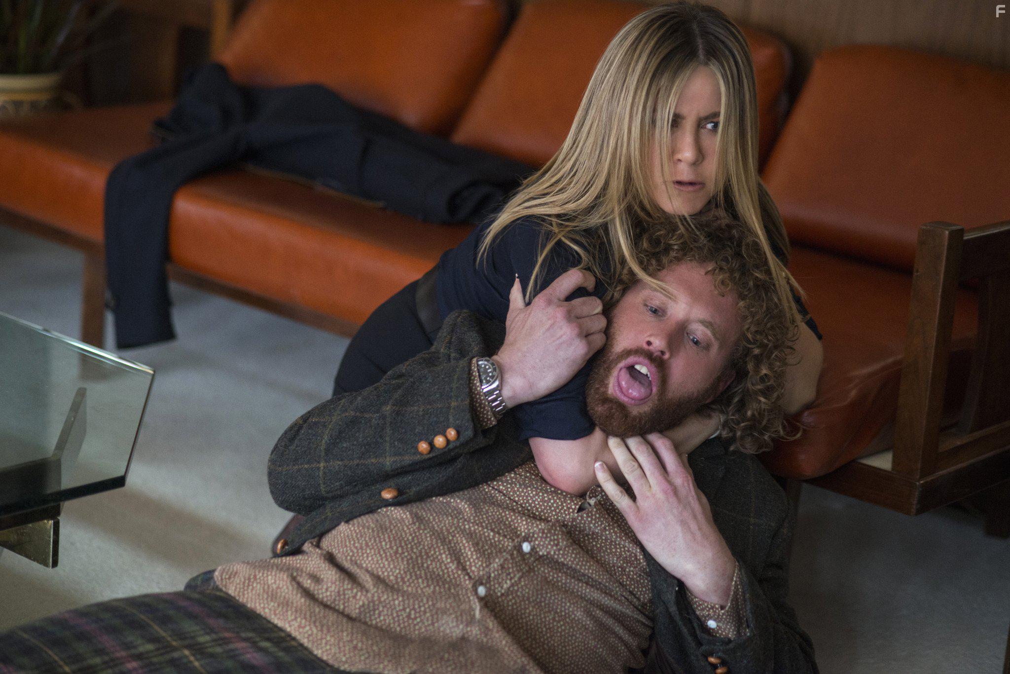 Jennifer Aniston and T.J. Miller in Office Christmas Party (2016)