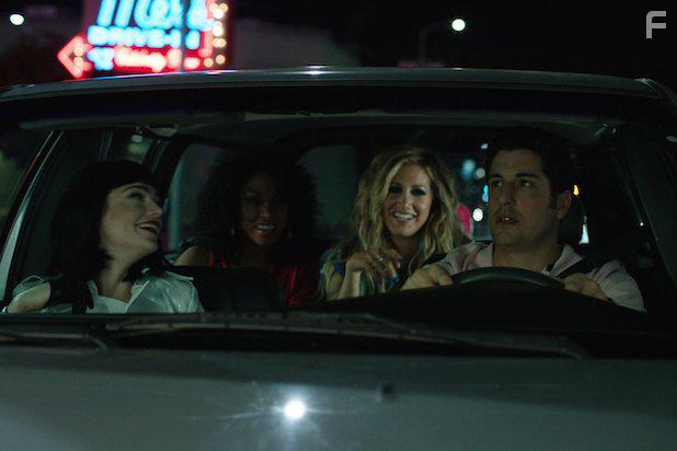 Jason Biggs, Ashley Tisdale, Bria L. Murphy, and Janet Montgomery in Amateur Night (2016)