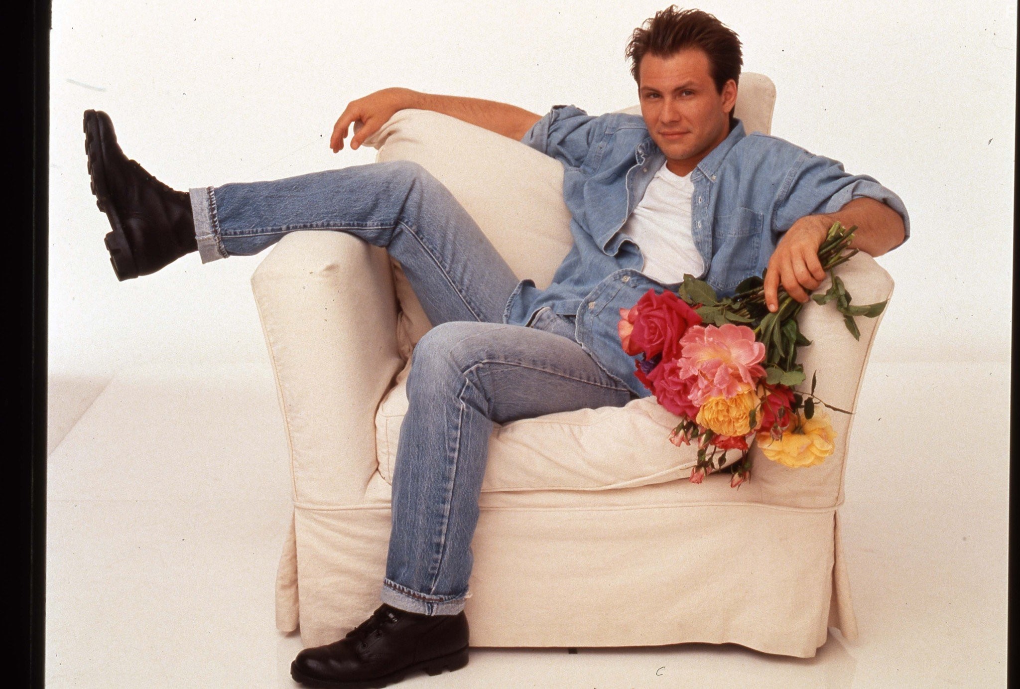 Постель из роз