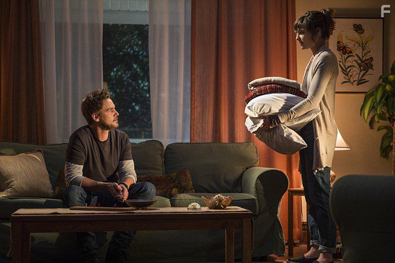 Riley Smith and Devin Kelley in Frequency (2016)