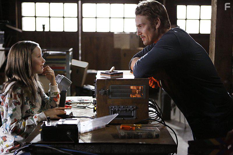 Riley Smith and Ada Breker in Frequency (2016)