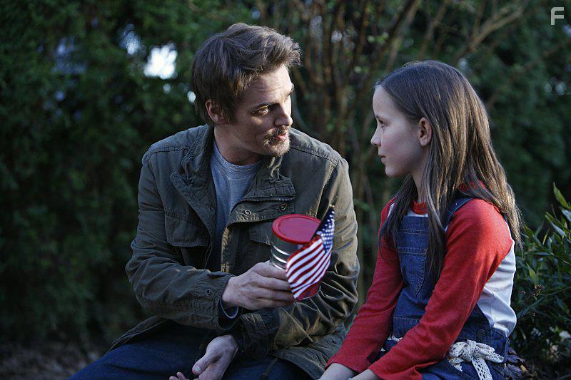 Riley Smith and Ada Breker in Frequency (2016)