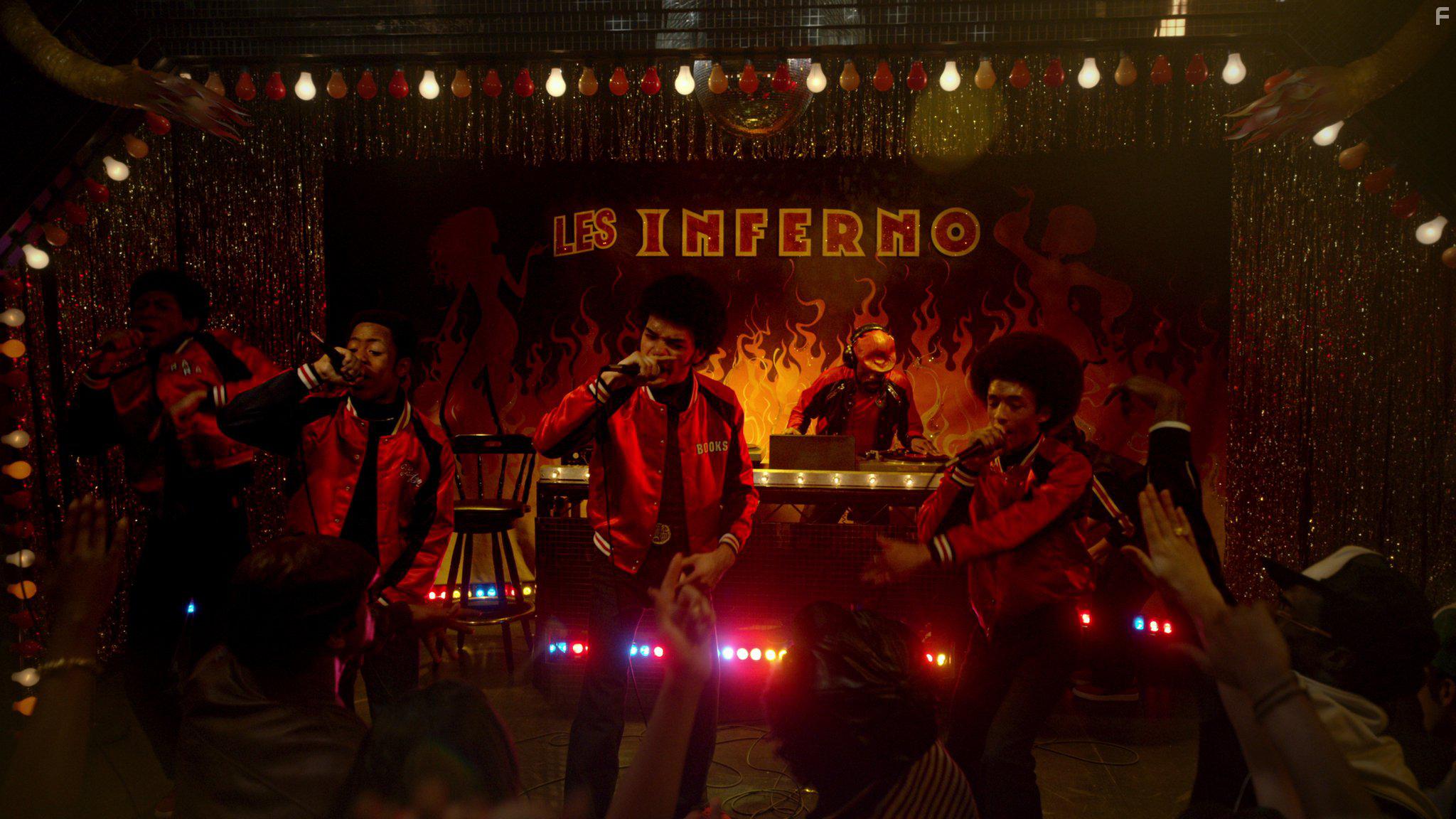 Jaden Smith, Skylan Brooks, Shameik Moore, Justice Smith, and Tremaine Brown Jr. in The Get Down (2016)