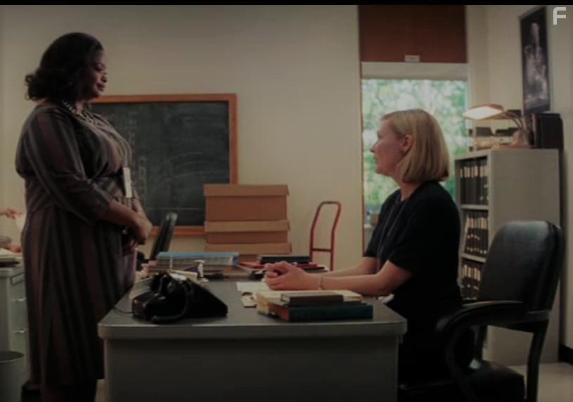 Kirsten Dunst and Octavia Spencer in Hidden Figures (2016)