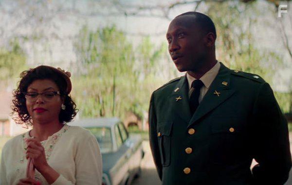 Taraji P. Henson and Mahershala Ali in Hidden Figures (2016)