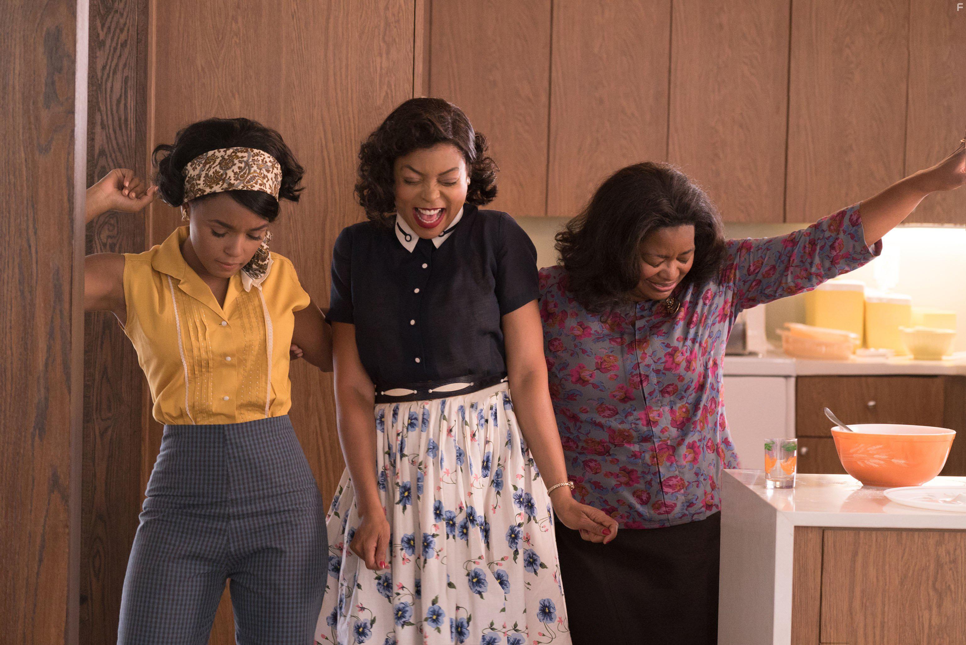 Taraji P. Henson, Octavia Spencer, and Janelle Mone in Hidden Figures (2016)