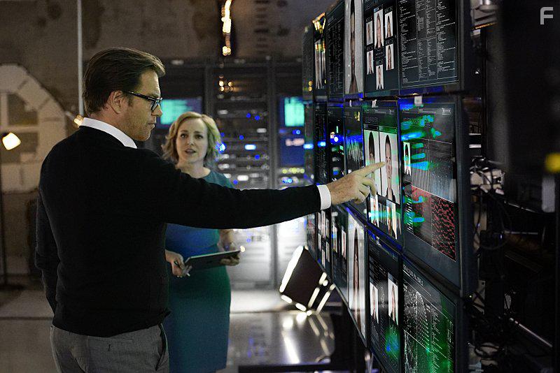 Michael Weatherly and Geneva Carr in Bull: The Necklace (2016)