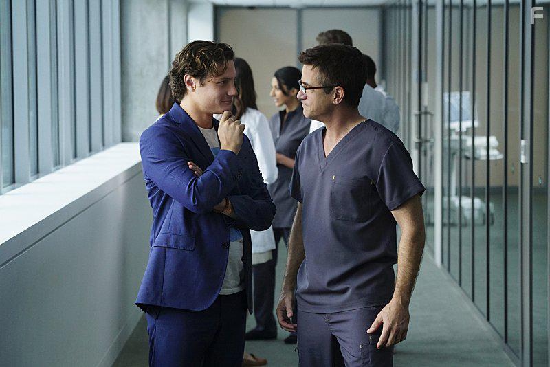 Dermot Mulroney and Augustus Prew in Pure Genius (2016)