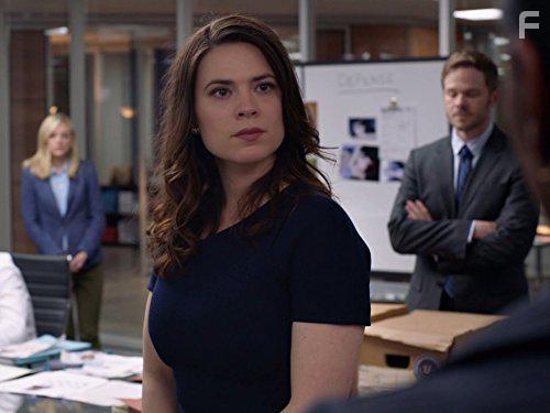 Shawn Ashmore and Hayley Atwell in Conviction (2016)
