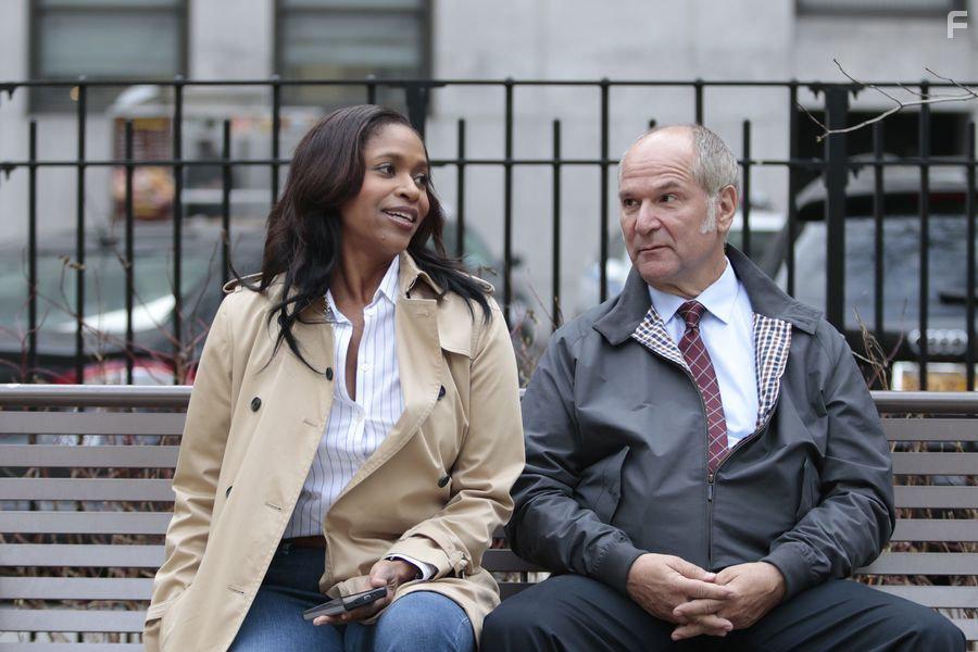Merrin Dungey and John Kapelos in Conviction (2016)