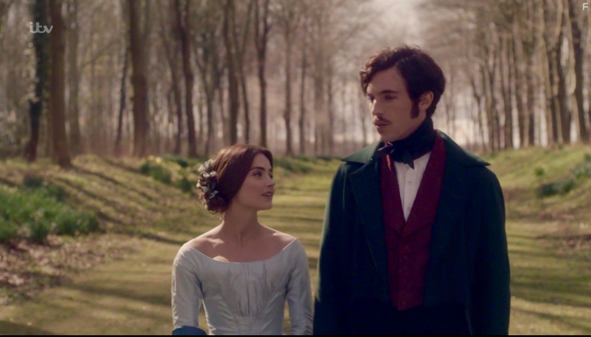Jenna Coleman and Tom Hughes in Victoria (2016)