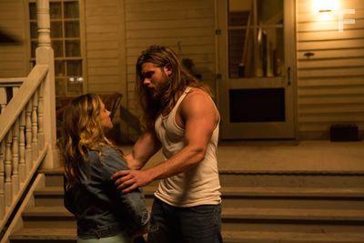 Kelly Sullivan and Brock O'Hurn in Too Close to Home (2016)