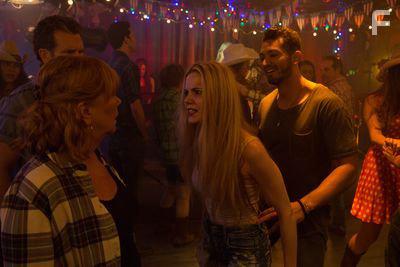 Patricia French, Britt George, Brooke Anne Smith, and Charles Justo in Too Close to Home (2016)