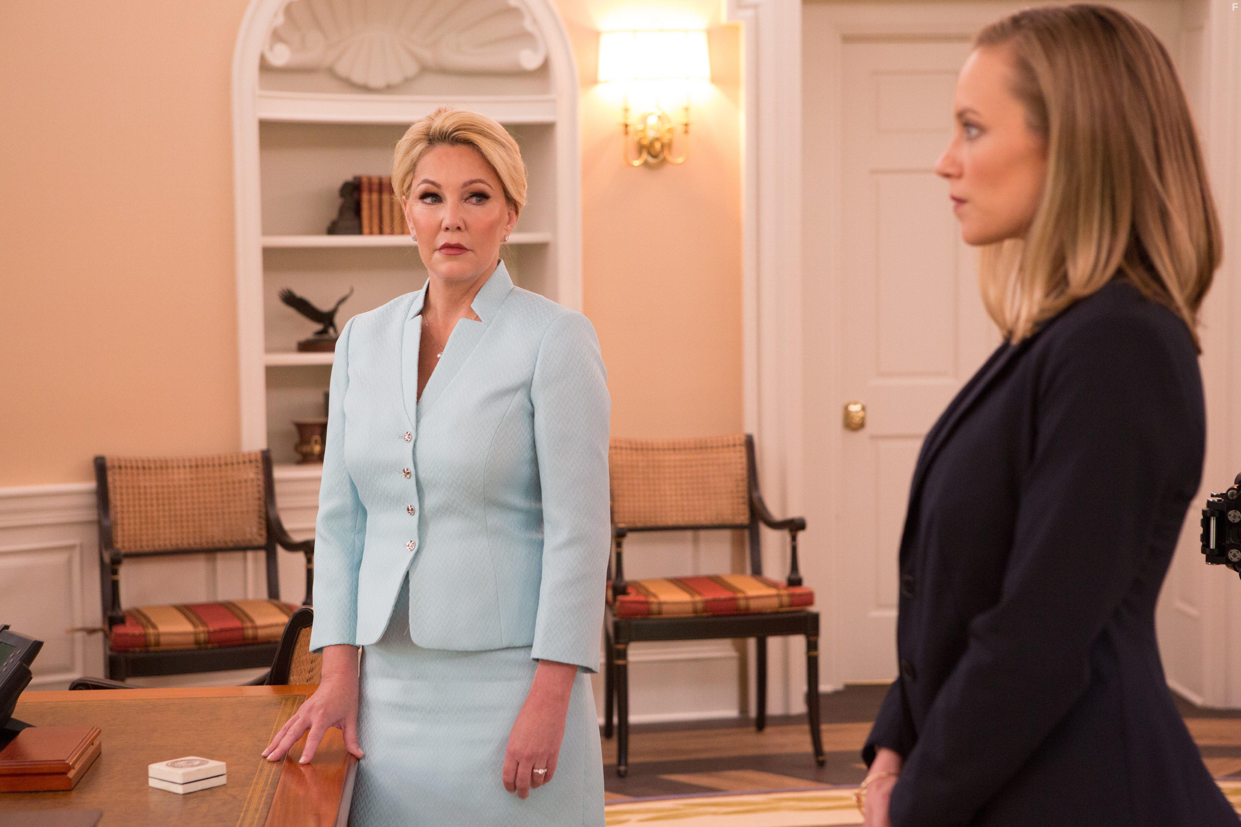 Heather Locklear and Danielle Savre in Too Close to Home (2016)