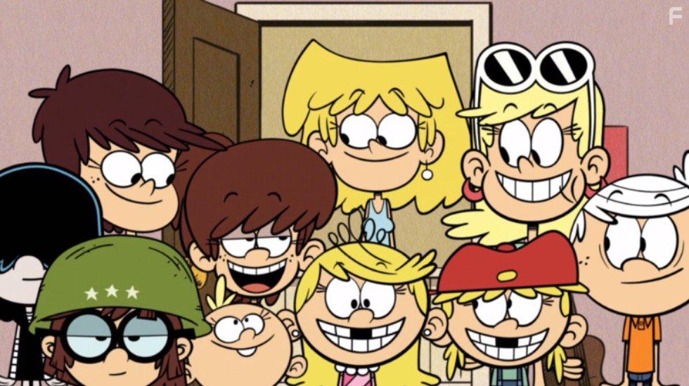 Grey DeLisle, Jessica DiCicco, Nika Futterman, Lara Jill Miller, Catherine Taber, Liliana Mumy, and Grant Palmer in The Loud House (2016)