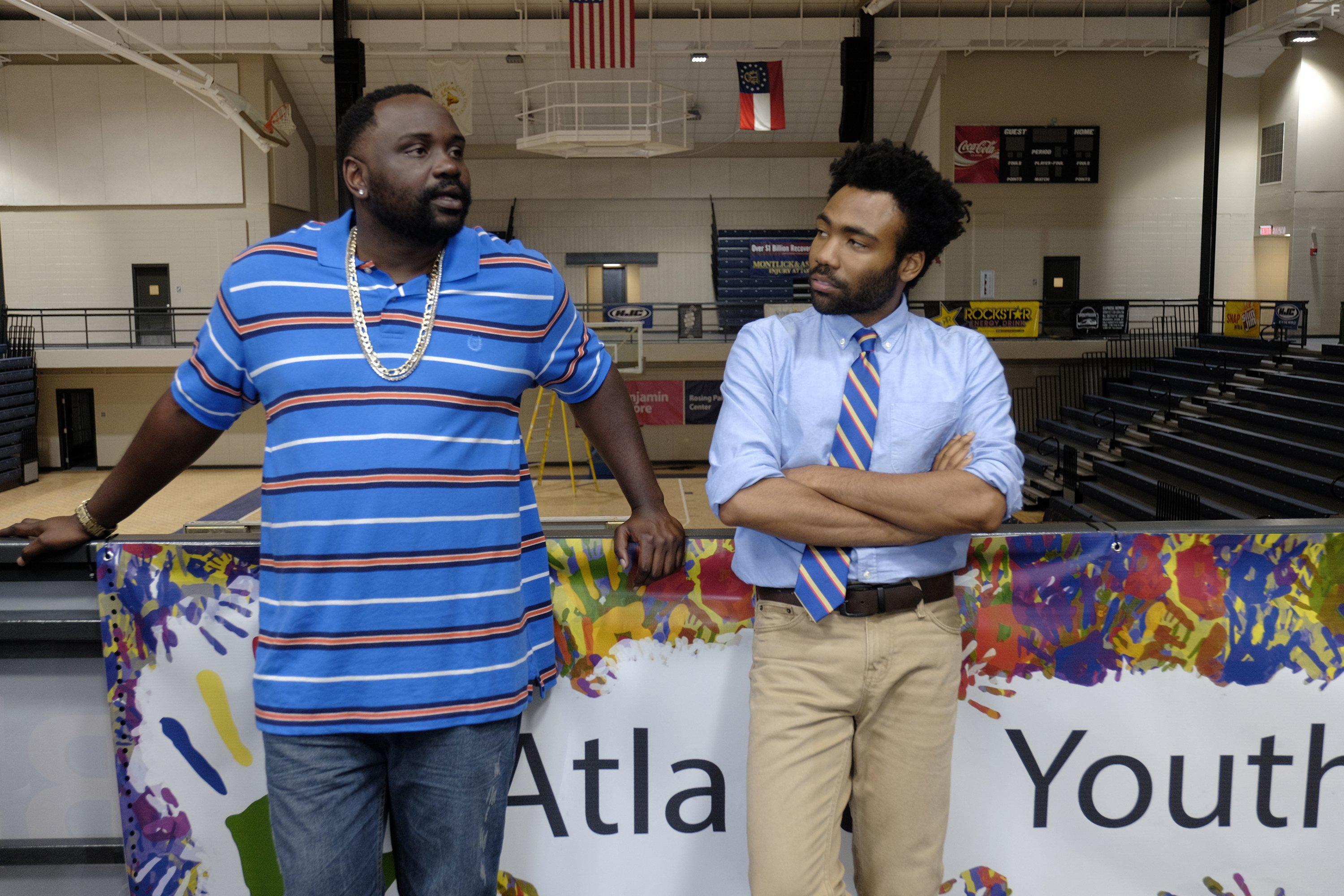 Donald Glover and Brian Tyree Henry in Atlanta (2016)