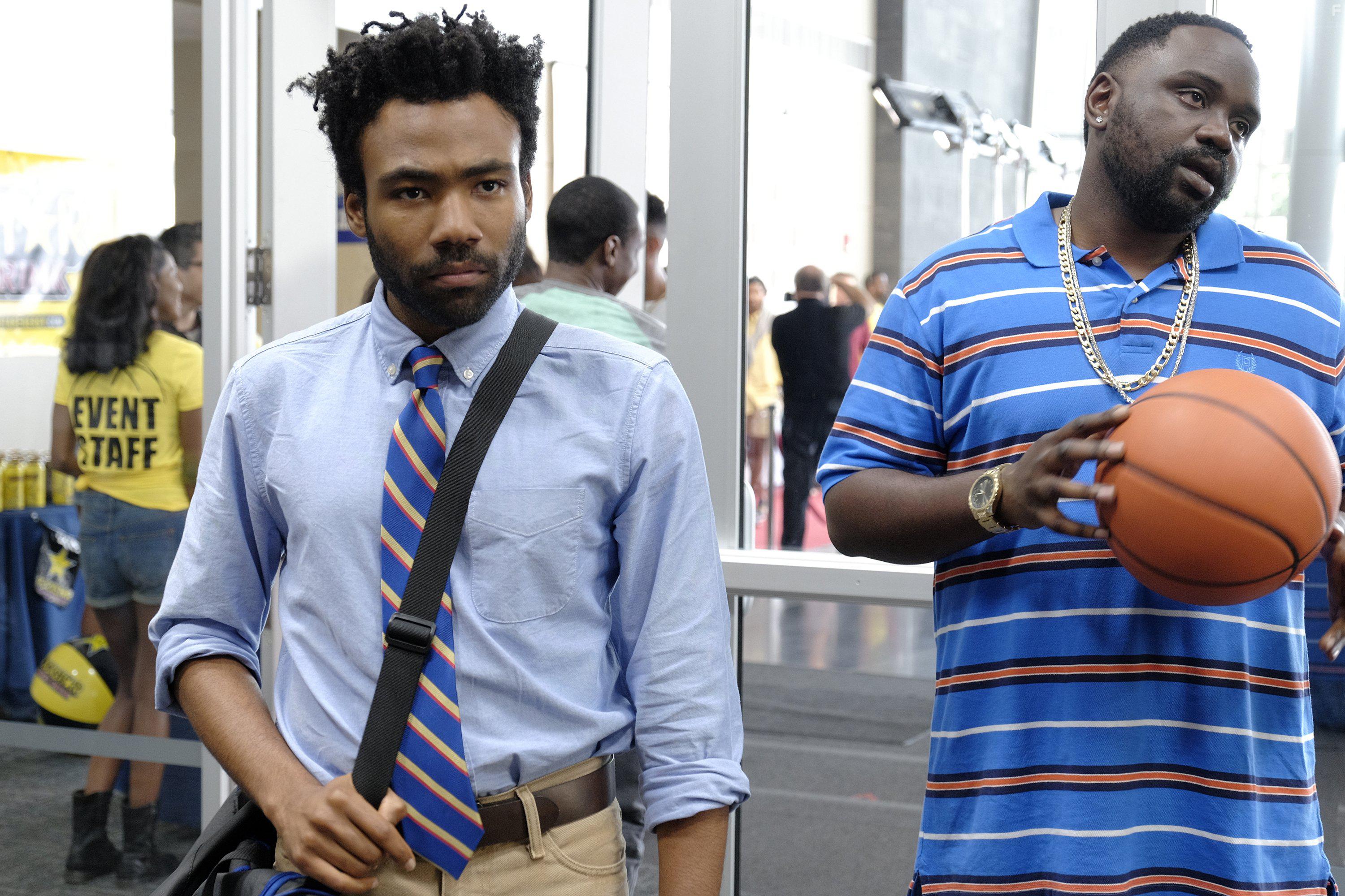 Donald Glover and Brian Tyree Henry in Atlanta (2016)