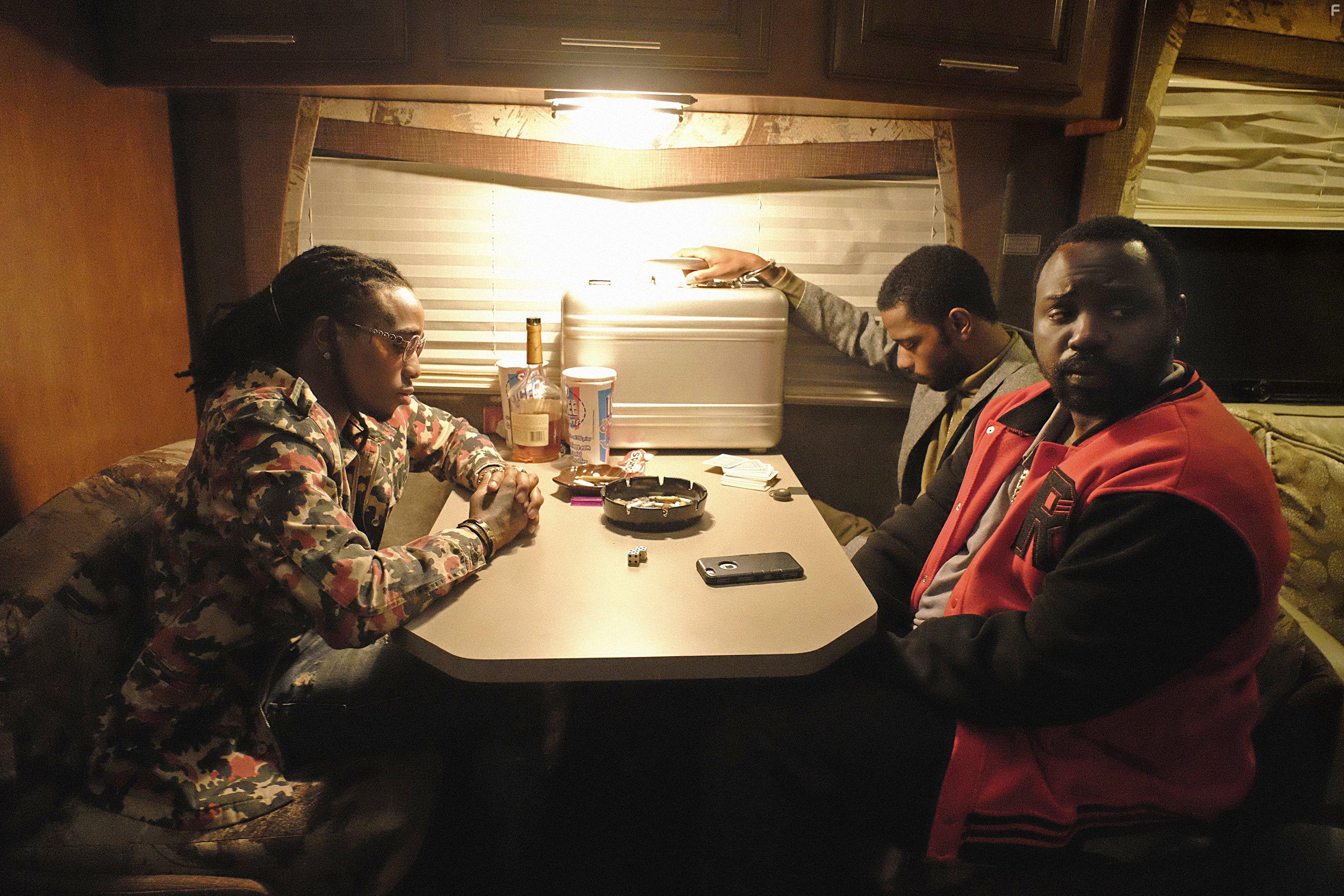 Brian Tyree Henry, Keith Stanfield, and Takeoff in Atlanta (2016)