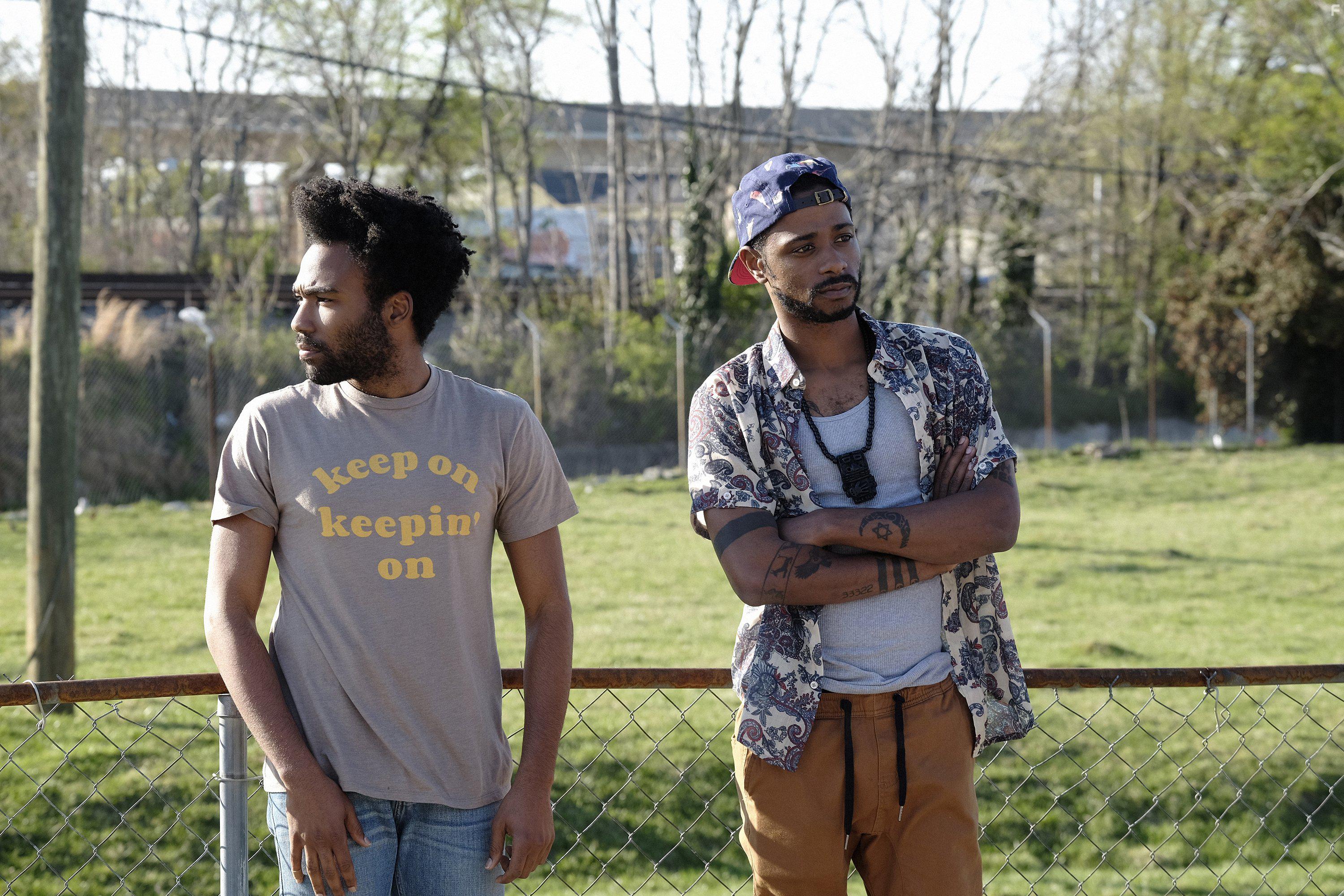 Donald Glover and Keith Stanfield in Atlanta (2016)
