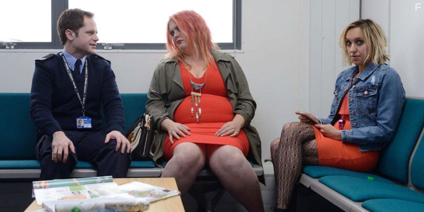 Kerry Howard, Jayde Adams, and David Elms in Borderline (2016)