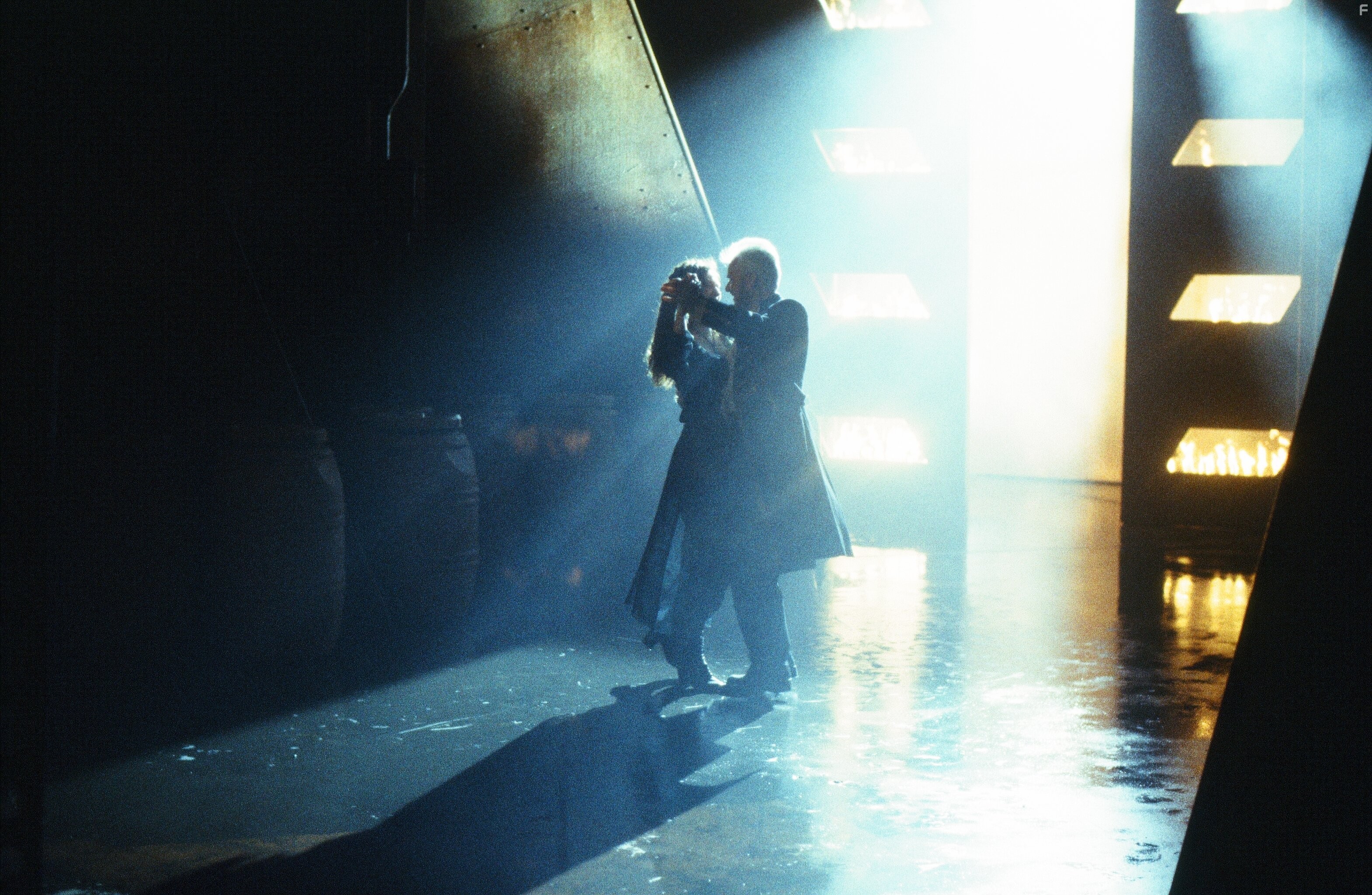 Malcolm McDowell and Heidi von Palleske in 2103: The Deadly Wake (1997)