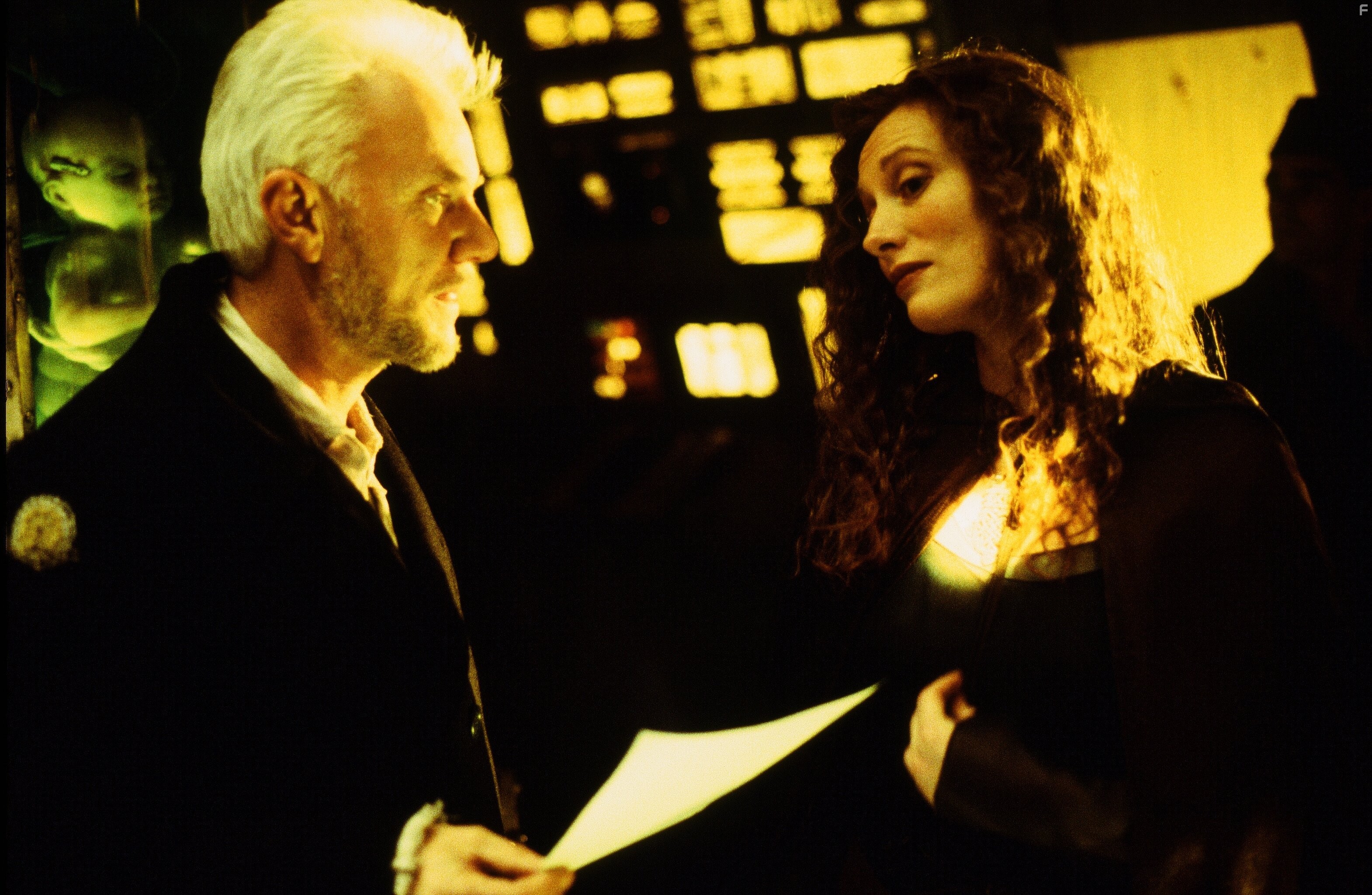 Malcolm McDowell and Heidi von Palleske in 2103: The Deadly Wake (1997)