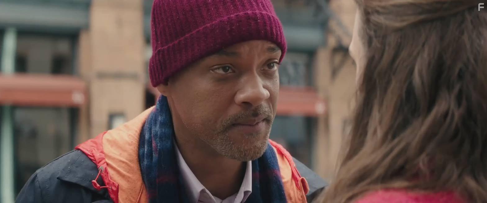 Will Smith and Keira Knightley in Collateral Beauty (2016)